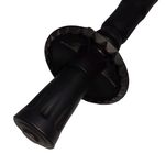 Sport si Outdoor - Camping - Accesorii camping si drumetii - Baston trekking extensibil IdeallStore®, Ol Helper, aluminiu, lampa LED, 110 cm, argintiu - Infinity.ro