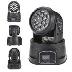 Casa si Gradina/Corpuri si surse de iluminat/Iluminat comercial si industrial/Proiectoare si lampi de lucru - Proiector LED color IdeallStore®, Light Maddness, jocuri de lumini, 70W, 18 surse lumina, negru - Infinity.ro