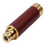 TV, Audio-Video si Foto - Optica, astronomie si metrologie - Optica si astronomie - Telescoape - Mini-telescop IdeallStore®, Pirate Life, 25x30, auriu, 33.5 cm, husa piele inclusa - Infinity.ro