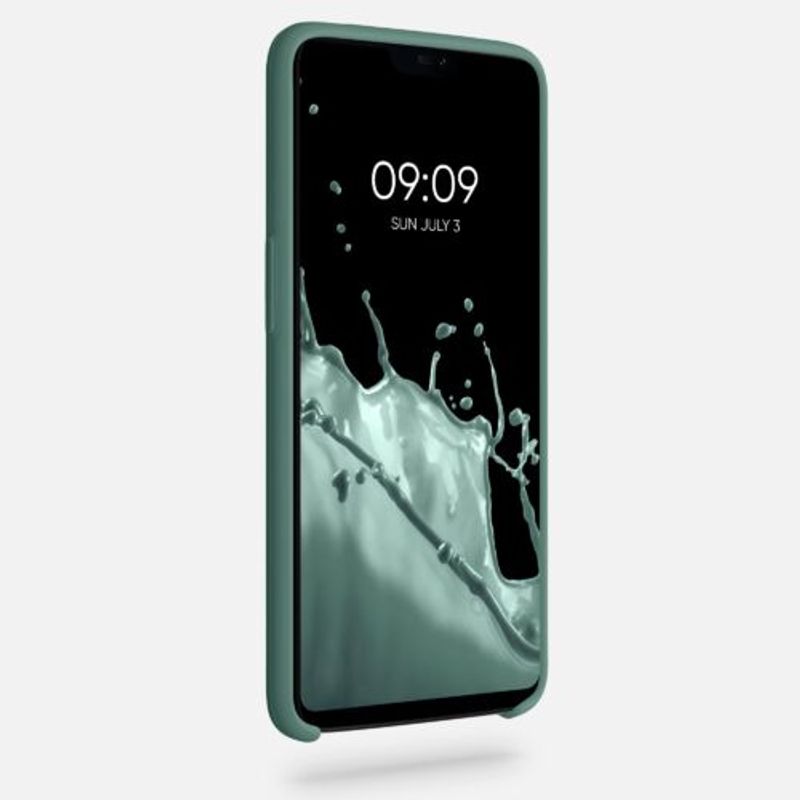 Laptop, Telefoane si Tablete - Telefoane mobile si accesorii - Accesorii Telefoane - Huse telefoane - Husa pentru OnePlus 6, Silicon, Verde, 46122.166 - Infinity.ro