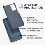 Laptop, Telefoane si Tablete - Telefoane mobile si accesorii - Accesorii Telefoane - Huse telefoane - Husa Kwmobile pentru Xiaomi Redmi Note 11 Pro/Redmi Note 11 Pro 5G, Silicon, Albastru, 57373.202 - Infinity.ro