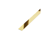 Casa si Gradina - Constructii - Materiale constructii - Profile decorative - Profil platbanda inox auriu oglinda, 20x0.6x2700 mm - Infinity.ro