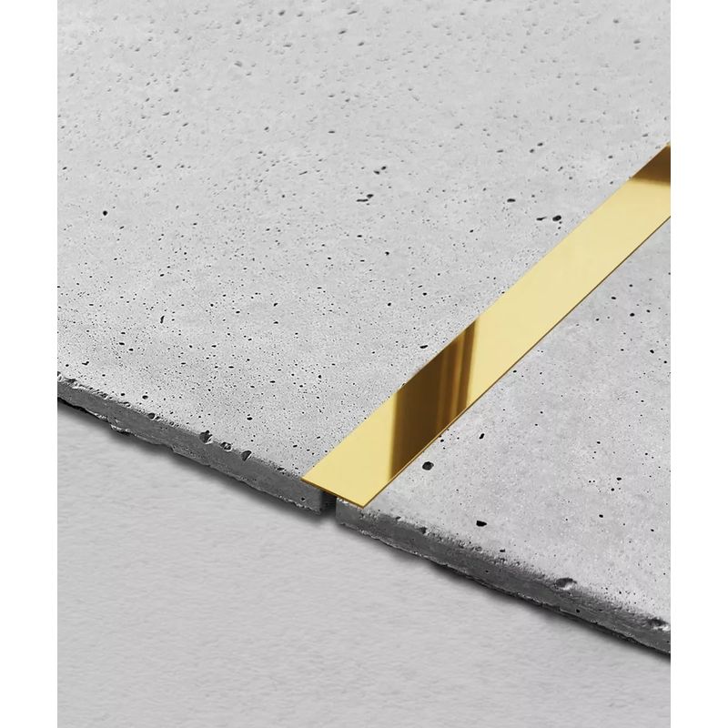 Casa si Gradina - Constructii - Materiale constructii - Profile decorative - Profil platbanda inox auriu oglinda, 20x0.6x2700 mm - Infinity.ro