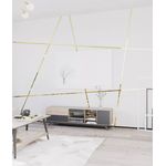 Casa si Gradina - Constructii - Materiale constructii - Profile decorative - Profil platbanda inox auriu oglinda, 30x0.6x2700 mm - Infinity.ro
