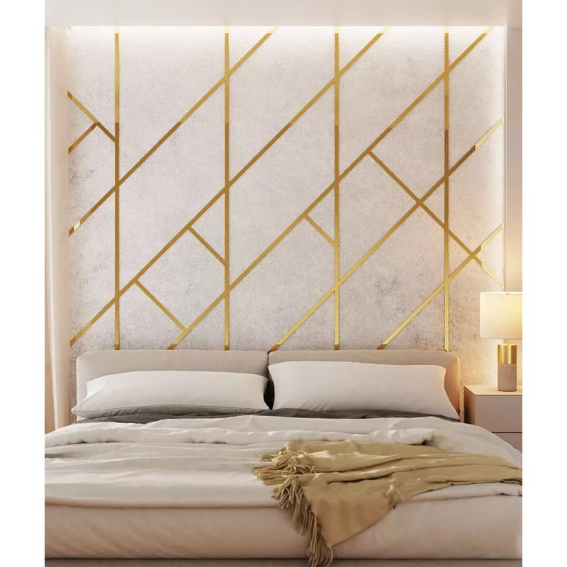 Casa si Gradina - Constructii - Materiale constructii - Profile decorative - Profil platbanda inox auriu oglinda, 20x0.6x2700 mm - Infinity.ro