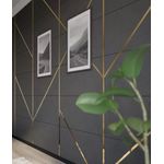 Casa si Gradina - Constructii - Materiale constructii - Profile decorative - Profil platbanda inox auriu oglinda, 20x0.6x2700 mm - Infinity.ro
