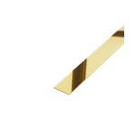 Casa si Gradina - Constructii - Materiale constructii - Profile decorative - Profil platbanda inox auriu oglinda, 30x0.6x2700 mm - Infinity.ro