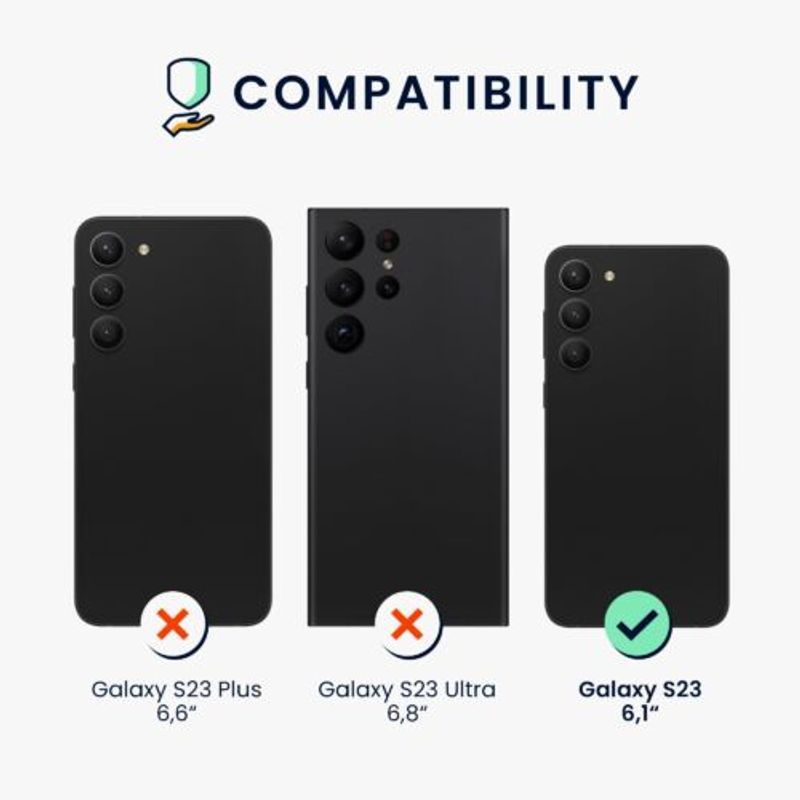 Laptop, Telefoane si Tablete - Telefoane mobile si accesorii - Accesorii Telefoane - Huse telefoane - Husa kwmobile pentru Samsung Galaxy S23, Silicon, Bej, 60282.225 - Infinity.ro