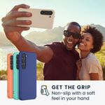 Laptop, Telefoane si Tablete - Telefoane mobile si accesorii - Accesorii Telefoane - Huse telefoane - Husa kwmobile pentru Samsung Galaxy S23, Silicon, Bej, 60282.225 - Infinity.ro