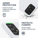 Laptop, Telefoane si Tablete - Telefoane mobile si accesorii - Accesorii Telefoane - Huse telefoane - Husa Kwmobile pentru Samsung Galaxy A52/Galaxy A52 5G/Galaxy A52s 5G, Silicon, Alb, 54346.48 - Infinity.ro