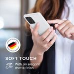 Laptop, Telefoane si Tablete - Telefoane mobile si accesorii - Accesorii Telefoane - Huse telefoane - Husa Kwmobile pentru Samsung Galaxy A52/Galaxy A52 5G/Galaxy A52s 5G, Silicon, Alb, 54346.48 - Infinity.ro