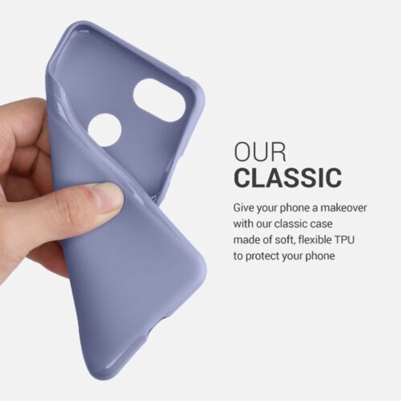 Laptop, Telefoane si Tablete - Telefoane mobile si accesorii - Accesorii Telefoane - Huse telefoane - Husa pentru Google Pixel 3, Silicon, Mov, 45967.139, Kwmobile - Infinity.ro