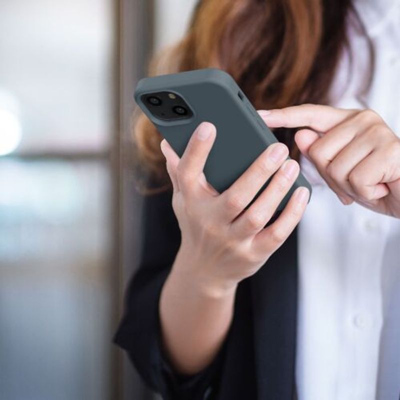 Laptop, Telefoane si Tablete - Telefoane mobile si accesorii - Accesorii Telefoane - Huse telefoane - Husa pentru Apple iPhone 13 Mini, Silicon, Verde, 55877.202, Kwmobile - Infinity.ro