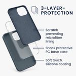 Laptop, Telefoane si Tablete - Telefoane mobile si accesorii - Accesorii Telefoane - Huse telefoane - Husa pentru Apple iPhone 13 Mini, Silicon, Verde, 55877.202, Kwmobile - Infinity.ro