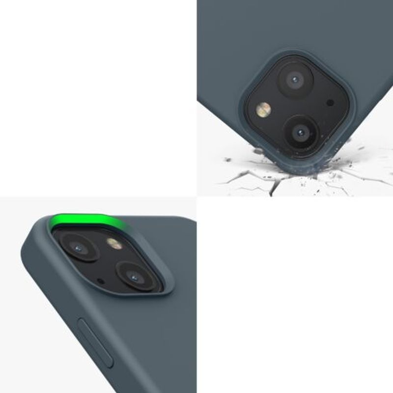 Laptop, Telefoane si Tablete - Telefoane mobile si accesorii - Accesorii Telefoane - Huse telefoane - Husa pentru Apple iPhone 13 Mini, Silicon, Verde, 55877.202, Kwmobile - Infinity.ro