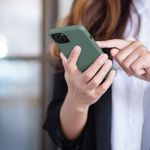 Laptop, Telefoane si Tablete - Telefoane mobile si accesorii - Accesorii Telefoane - Huse telefoane - Husa pentru iPhone 13, Silicon, Verde, 55948.166 - Infinity.ro