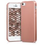 Laptop, Telefoane si Tablete - Telefoane mobile si accesorii - Accesorii Telefoane - Huse telefoane - Husa pentru Apple iPhone 5/iPhone 5s/iPhone SE, Silicon, Rose Gold, 40816.31 - Infinity.ro