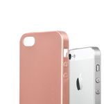 Laptop, Telefoane si Tablete - Telefoane mobile si accesorii - Accesorii Telefoane - Huse telefoane - Husa pentru Apple iPhone 5/iPhone 5s/iPhone SE, Silicon, Rose Gold, 40816.31 - Infinity.ro