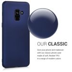 Laptop, Telefoane si Tablete - Telefoane mobile si accesorii - Accesorii Telefoane - Huse telefoane - Husa pentru Samsung Galaxy A8 (2018), Silicon, Albastru, 45634.64 - Infinity.ro