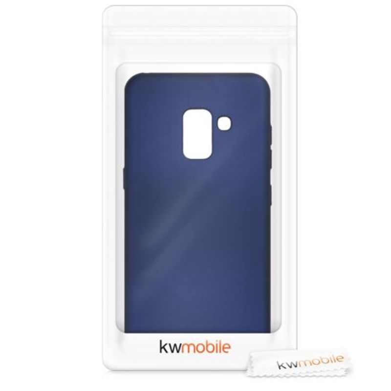 Laptop, Telefoane si Tablete - Telefoane mobile si accesorii - Accesorii Telefoane - Huse telefoane - Husa pentru Samsung Galaxy A8 (2018), Silicon, Albastru, 45634.64 - Infinity.ro