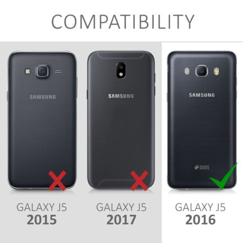 Laptop, Telefoane si Tablete - Telefoane mobile si accesorii - Accesorii Telefoane - Huse telefoane - Husa pentru Samsung Galaxy J5 (2016), Piele ecologica, Negru, 39806.01 - Infinity.ro