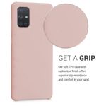 Laptop, Telefoane si Tablete - Telefoane mobile si accesorii - Accesorii Telefoane - Huse telefoane - Husa pentru Samsung Galaxy A71, Silicon, Roz, 51209.52 - Infinity.ro