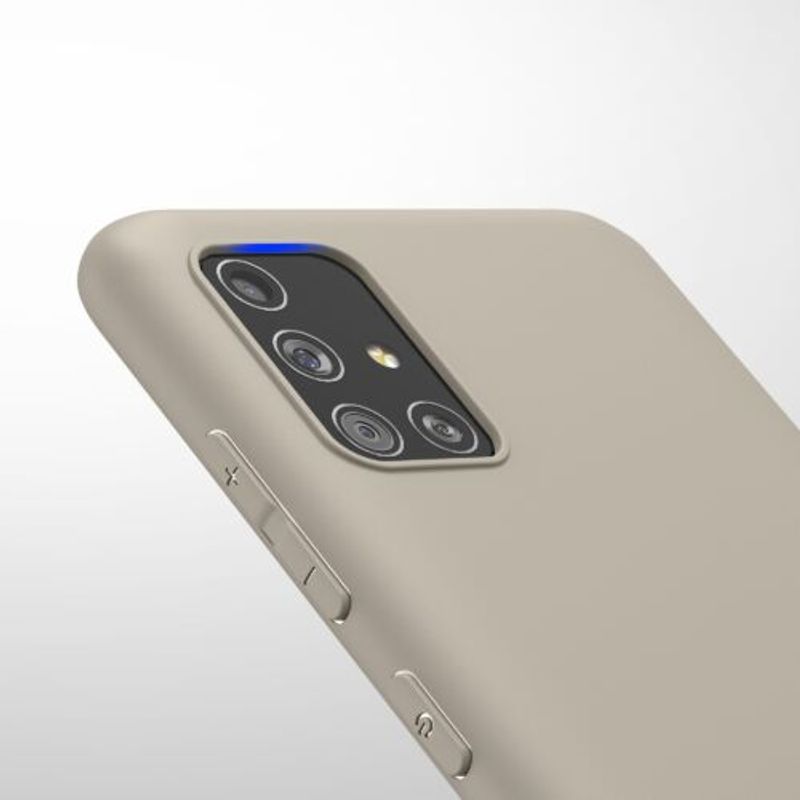 Laptop, Telefoane si Tablete - Telefoane mobile si accesorii - Accesorii Telefoane - Huse telefoane - Husa pentru Samsung Galaxy A51, Silicon, Gri, 51196.125 - Infinity.ro