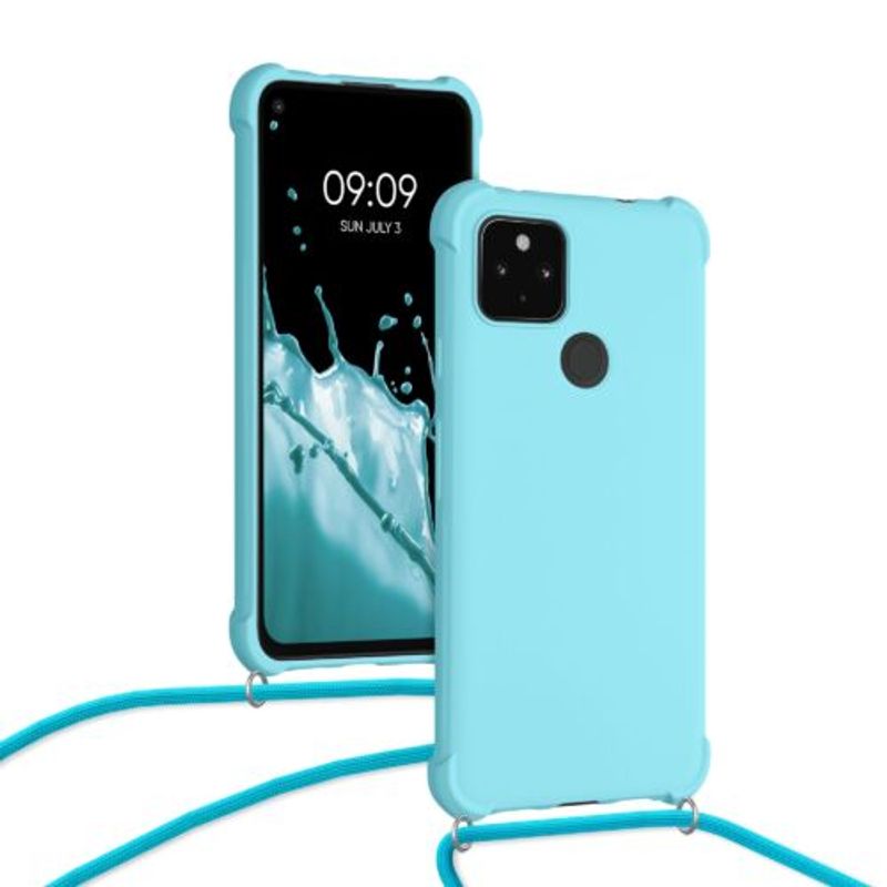 Laptop, Telefoane si Tablete - Telefoane mobile si accesorii - Accesorii Telefoane - Huse telefoane - Husa pentru Google Pixel 4a 5G, Silicon, Albastru, 55914.23 - Infinity.ro