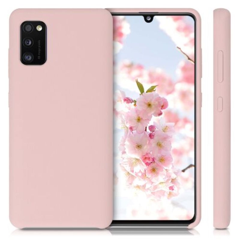Laptop, Telefoane si Tablete - Telefoane mobile si accesorii - Accesorii Telefoane - Huse telefoane - Husa pentru Samsung Galaxy A41, Silicon, Roz, 52301.52 - Infinity.ro
