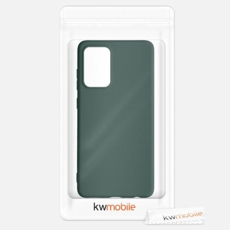 Laptop, Telefoane si Tablete - Telefoane mobile si accesorii - Accesorii Telefoane - Huse telefoane - Husa pentru Samsung Galaxy A72, Silicon, Verde, 54358.169 - Infinity.ro