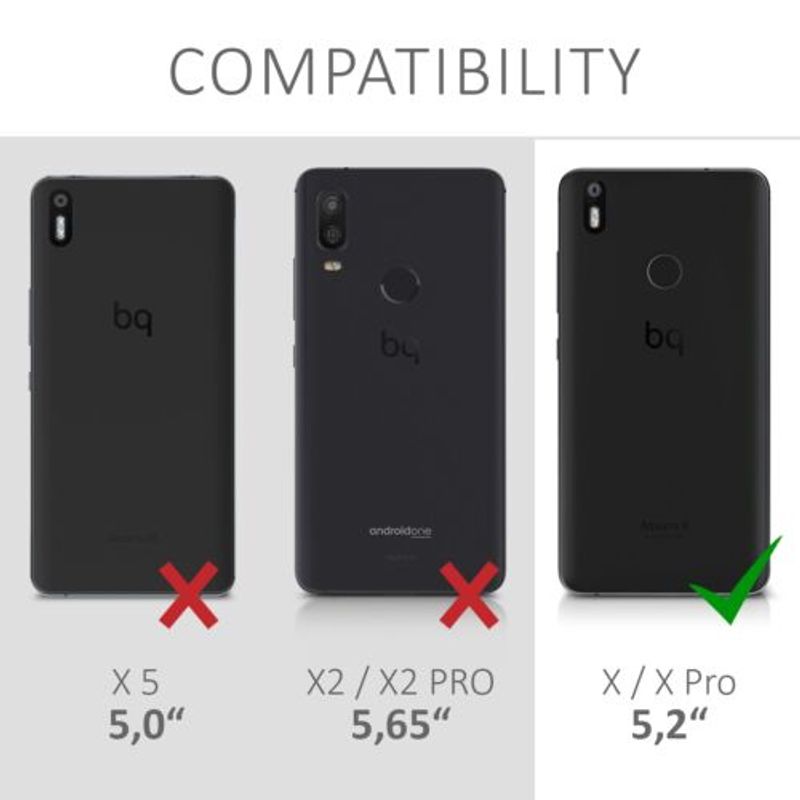 Laptop, Telefoane si Tablete - Telefoane mobile si accesorii - Accesorii Telefoane - Huse telefoane - Husa pentru BQ Aquaris X/Aquaris X Pro, Textil, Gri, 41833.01 - Infinity.ro