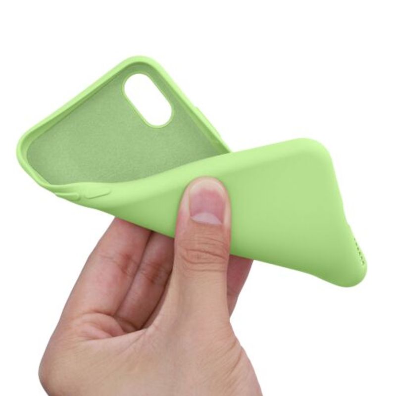 Laptop, Telefoane si Tablete - Telefoane mobile si accesorii - Accesorii Telefoane - Huse telefoane - Husa pentru Apple iPhone X/iPhone XS, Silicon, Verde, 49982.214 - Infinity.ro