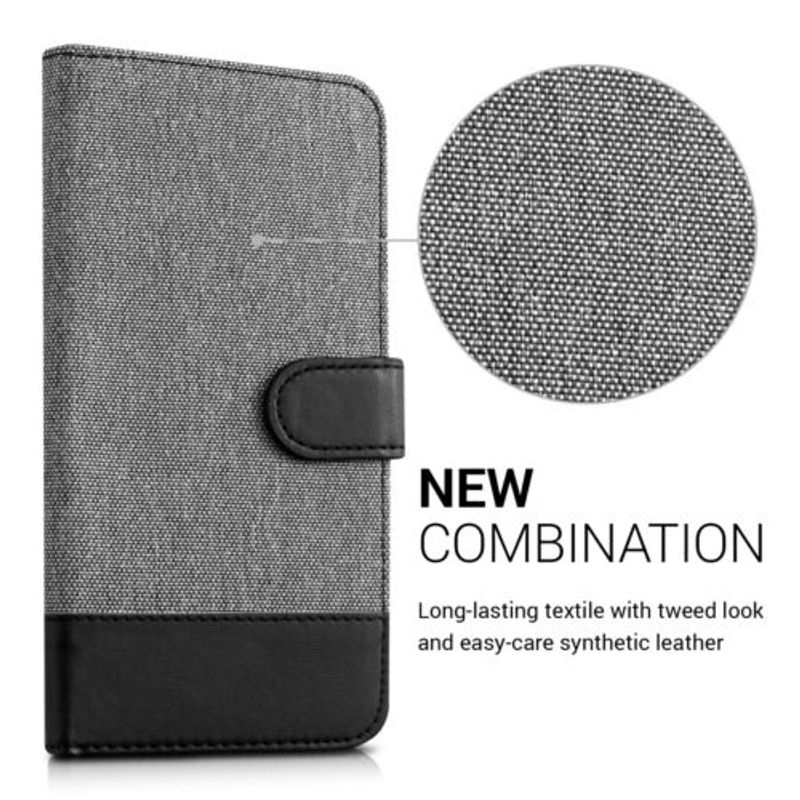 Laptop, Telefoane si Tablete - Telefoane mobile si accesorii - Accesorii Telefoane - Huse telefoane - Husa pentru ZTE Blade V7, Textil, Gri, 38682.22 - Infinity.ro