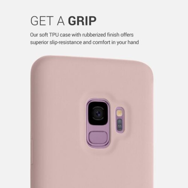 Laptop, Telefoane si Tablete - Telefoane mobile si accesorii - Accesorii Telefoane - Huse telefoane - Husa pentru Samsung Galaxy S9, Silicon, Roz, 44182.123 - Infinity.ro