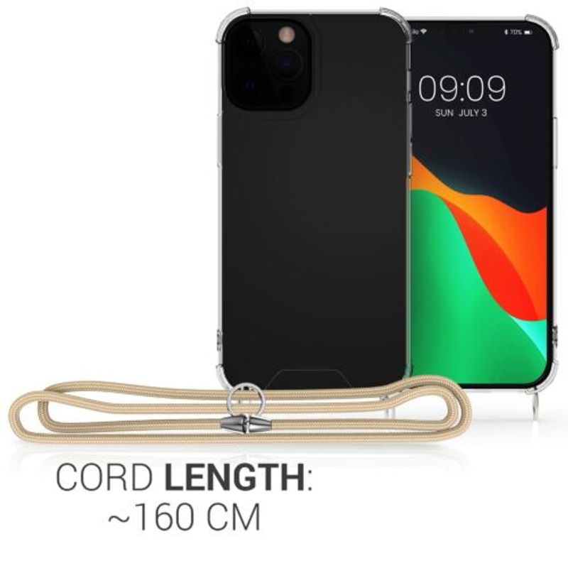 Laptop, Telefoane si Tablete - Telefoane mobile si accesorii - Accesorii Telefoane - Huse telefoane - Husa pentru Apple iPhone 13 Pro, Silicon, Transparent, 55963.21, Kwmobile - Infinity.ro