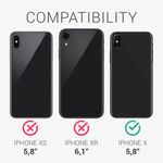 Laptop, Telefoane si Tablete - Telefoane mobile si accesorii - Accesorii Telefoane - Huse telefoane - Husa pentru Apple iPhone X/iPhone XS, Silicon, Alb, 42492.02, Kwmobile - Infinity.ro