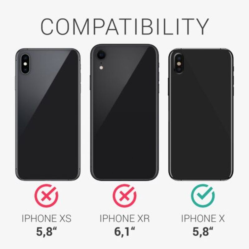 Laptop, Telefoane si Tablete - Telefoane mobile si accesorii - Accesorii Telefoane - Huse telefoane - Husa pentru Apple iPhone X/iPhone XS, Silicon, Alb, 42492.02, Kwmobile - Infinity.ro