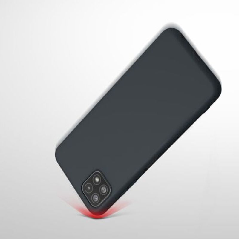 Laptop, Telefoane si Tablete - Telefoane mobile si accesorii - Accesorii Telefoane - Huse telefoane - Husa pentru Samsung Galaxy A22 5G, Silicon, Negru, 55245.186, Kwmobile - Infinity.ro