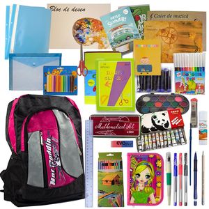 Ghiozdan economic echipat pentru clasele 3-4 - fete, 31 produse