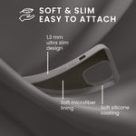 Laptop, Telefoane si Tablete - Telefoane mobile si accesorii - Accesorii Telefoane - Huse telefoane - Husa Kwmobile pentru Apple iPhone 14 Pro, Silicon, Gri, 59081.155 - Infinity.ro