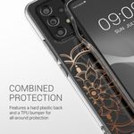 Laptop, Telefoane si Tablete - Telefoane mobile si accesorii - Accesorii Telefoane - Huse telefoane - Husa Kwmobile pentru Samsung Galaxy A53 5G, Silicon, Transparent/Rose Gold, 58800.02 - Infinity.ro