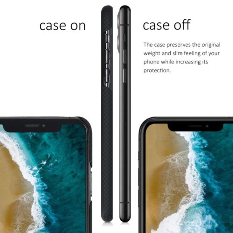 Laptop, Telefoane si Tablete - Telefoane mobile si accesorii - Accesorii Telefoane - Huse telefoane - Husa pentru Apple iPhone 11 Pro Max, Aramida, Negru, 49735.01 - Infinity.ro