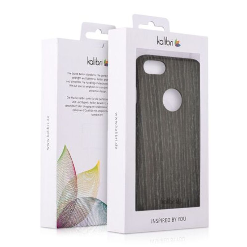 Laptop, Telefoane si Tablete - Telefoane mobile si accesorii - Accesorii Telefoane - Huse telefoane - Husa pentru Apple iPhone 8/iPhone 7/iPhone SE 2, Lemn, Gri, 39343.73 - Infinity.ro