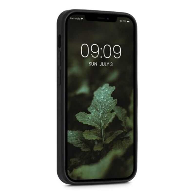 Laptop, Telefoane si Tablete - Telefoane mobile si accesorii - Accesorii Telefoane - Huse telefoane - Husa pentru Apple iPhone 12 Mini, Lemn, Maro, 52733.07, Kwmobile - Infinity.ro