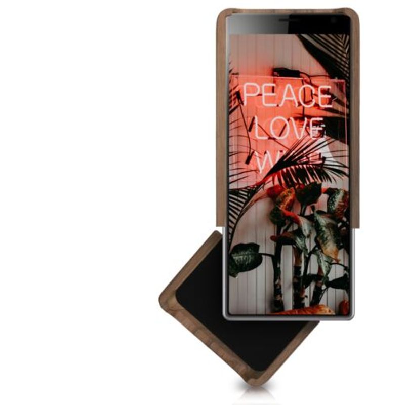 Laptop, Telefoane si Tablete - Telefoane mobile si accesorii - Accesorii Telefoane - Huse telefoane - Husa pentru Sony Xperia 10 Plus, Lemn, Maro, 46618.18 - Infinity.ro