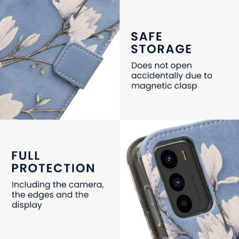 Laptop, Telefoane si Tablete - Telefoane mobile si accesorii - Accesorii Telefoane - Huse telefoane - Husa Kwmobile pentru Motorola Moto G42, Piele ecologica, Multicolor, 59188.02 - Infinity.ro