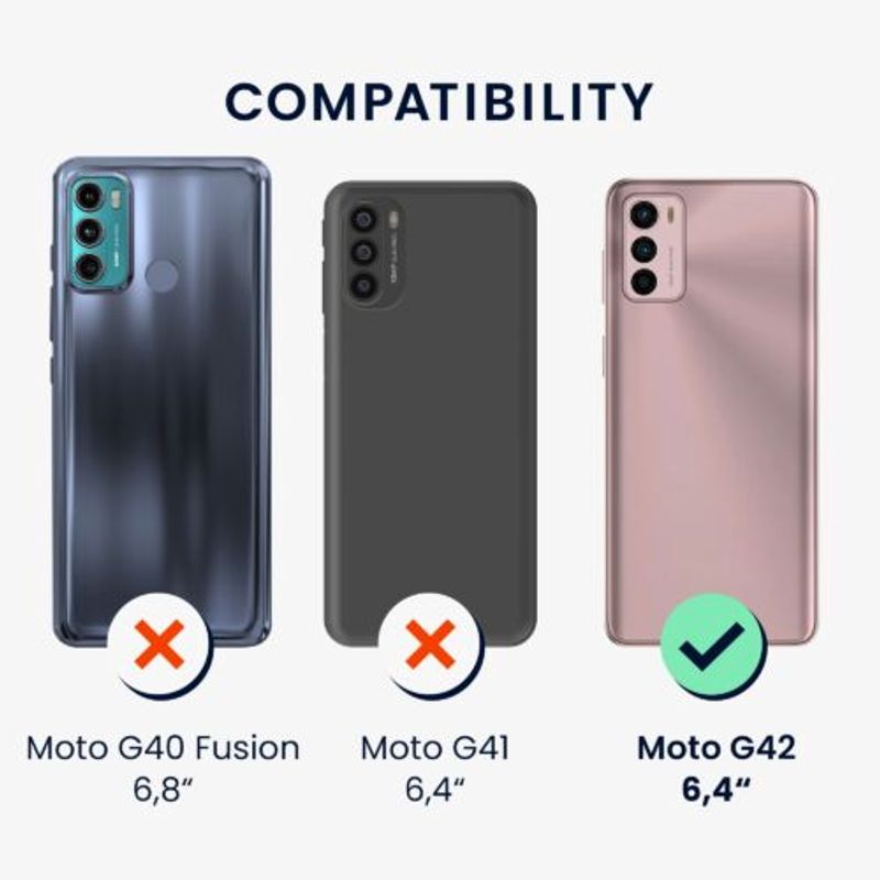 Laptop, Telefoane si Tablete - Telefoane mobile si accesorii - Accesorii Telefoane - Huse telefoane - Husa Kwmobile pentru Motorola Moto G42, Piele ecologica, Multicolor, 59188.02 - Infinity.ro