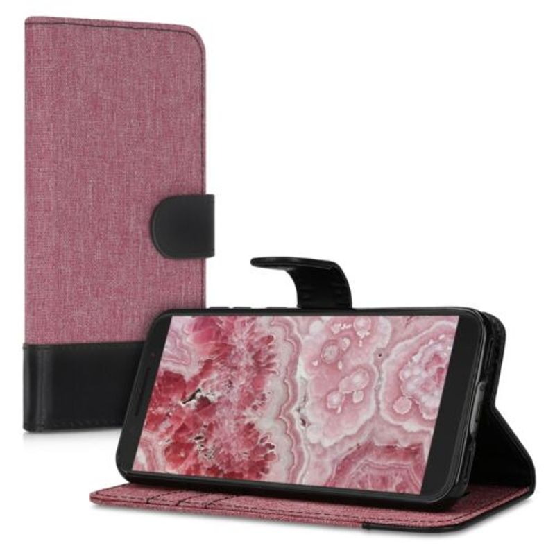Laptop, Telefoane si Tablete - Telefoane mobile si accesorii - Accesorii Telefoane - Huse telefoane - Husa pentru Alcatel 1S (2019), Textil, Roz, 48090.10 - Infinity.ro