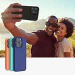 Laptop, Telefoane si Tablete - Telefoane mobile si accesorii - Accesorii Telefoane - Huse telefoane - Husa Kwmobile pentru Apple iPhone 14 Pro Max, Silicon, Negru, 59074.01 - Infinity.ro