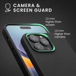 Laptop, Telefoane si Tablete - Telefoane mobile si accesorii - Accesorii Telefoane - Huse telefoane - Husa Kwmobile pentru Apple iPhone 14 Pro Max, Silicon, Negru, 59074.01 - Infinity.ro